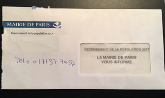 Paris-Update-Cest-ironique-Census envelope