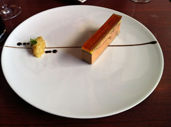 Paris Update La Table Eugene restaurant foie gras