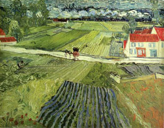 Paris Update Van Gogh landscape-with-carriage-and-train-1890 335