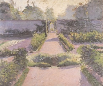 “Le Jardin Potager, Yerres” (1877). © Paris, Comité Caillebotte.