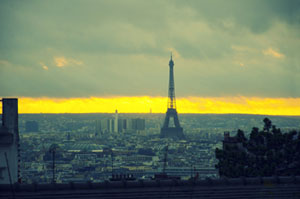 Paris Update Eiffel tower SunSet