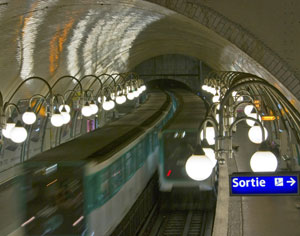 Paris Update Cite Metro Station