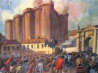 France-History- The Bastille was a fortress-prison in Paris, known