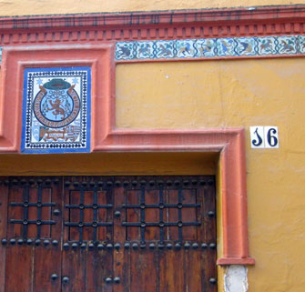 Paris Update Seville 4-Street-number-tile