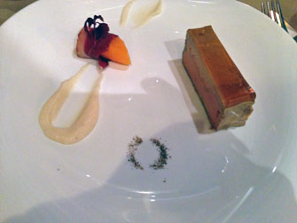 Paris Update L Apibo restaurant foie gras