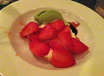 Paris Update Office strawberry tart
