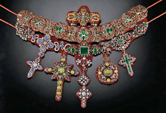 Paris Update Musee Maillol Treasure of San Gennaro necklace
