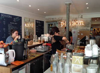 Paris Update pinson cafe