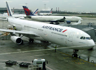 Paris Update Air France Jet