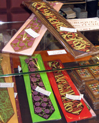 Paris Update Salon du Chocolat 15-Neckties