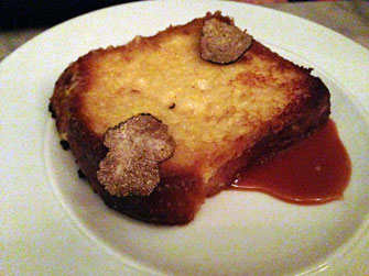 Paris Update Cuistance restaurant French toast