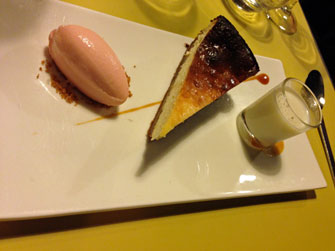 Paris Update Monjul cheesecake dessert