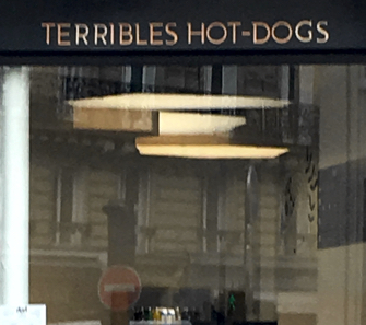 ParisUpdate-CestIronique-shopsigns-Terribles hots dogs