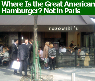 razowski’s restaurant, paris