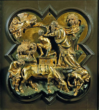 Paris Update Louvre sacrifice Isaac Brunelleschi