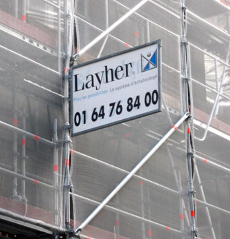 Paris Update Layher-Scaffolding