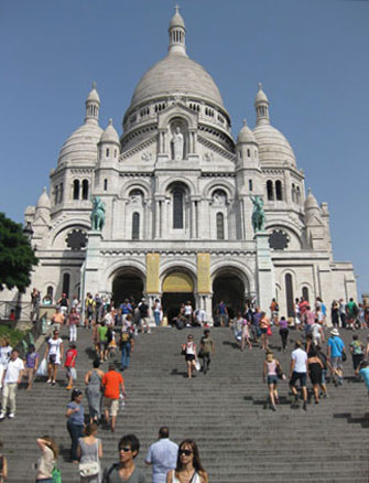 Paris Update Sacre Coeur Steps