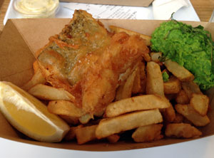 Paris Update Sunken Chip fish chips restaurant Paris