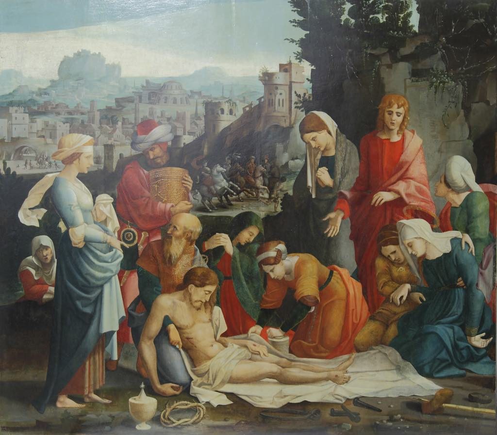 Lamentation of Christ by Grégoire Guérard © Musée du Louvre