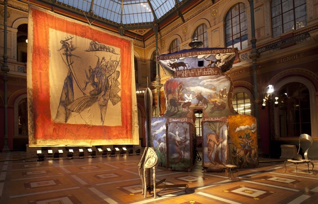 View of the exhibition "Gérard Garouste, Zeugma, le Grand Œuvre Drolatique," Beaux-Arts de Paris. Photo B.Huet/Tutti. Courtesy Galerie Templon