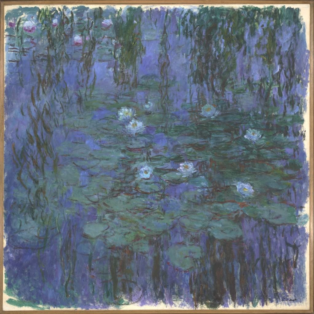 "Nymphéas Bleus" (1916-19), by Claude Monet (1840-1926). Photo © Musée d’Orsay, Dist. RMN-Grand Palais/Patrice Schmidt