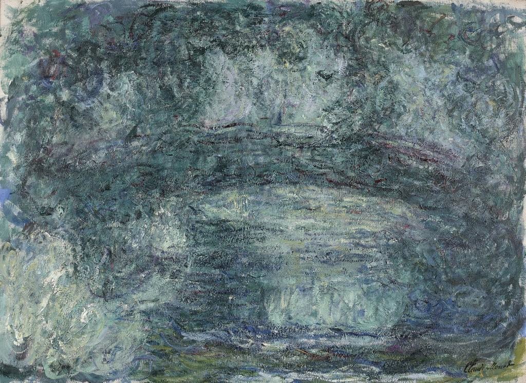 "Le Pont Japonais" (1918-24), by Claude Monet. Photo: © Studio Sebert, Paris