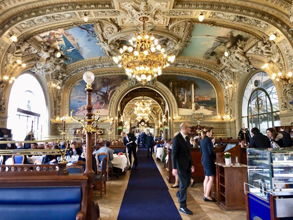 Train Bleu restaurant, Gare de Lyon, Paris