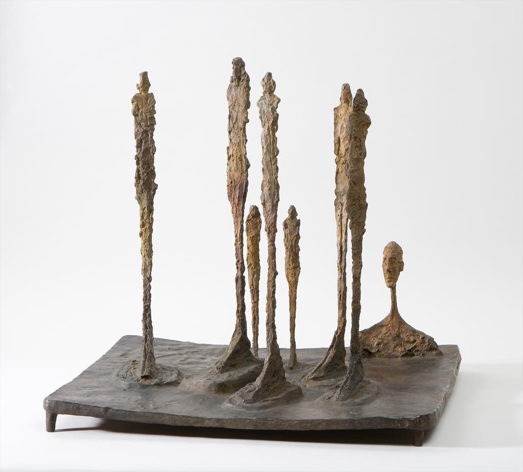 Alberto Giacometti, "The Forest" (1950). © Succession Alberto Giacometti (Fondation Giacometti, Paris + ADAGP, Paris) 2018