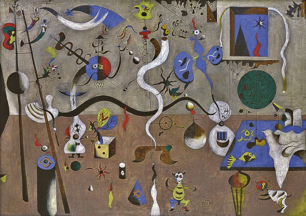 "The Harlequin’s Carnaval" Miró Albright-Knox Art Gallery, Buffalo