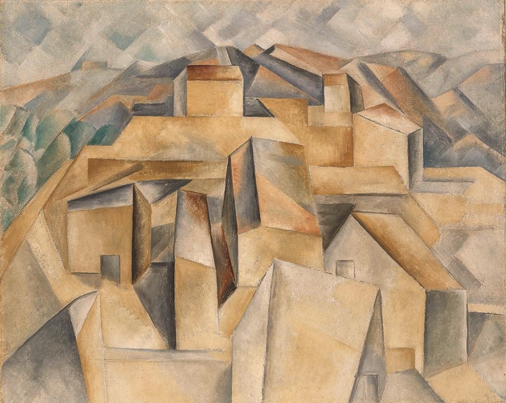 "Maisons sur la Colline, Horta de Ebro" (summer 1909), by Pablo Picasso