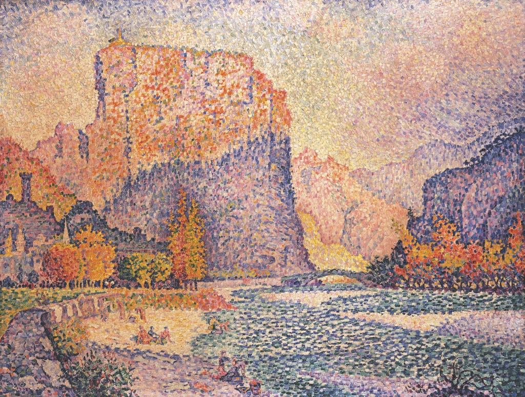 Paul Signac’s "Castellane" (1902) Musée Marmottan Monet