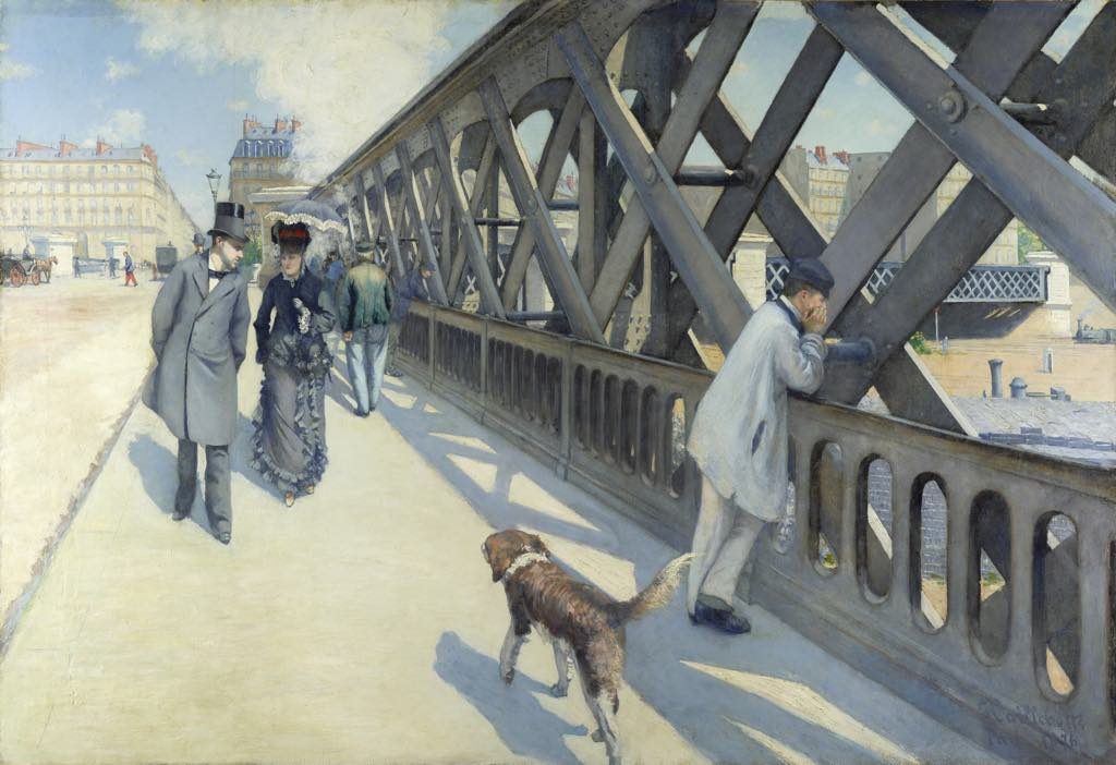 Gustave Caillebotte’s "Le Pont de l’Europe" Musée Marmottan Monet