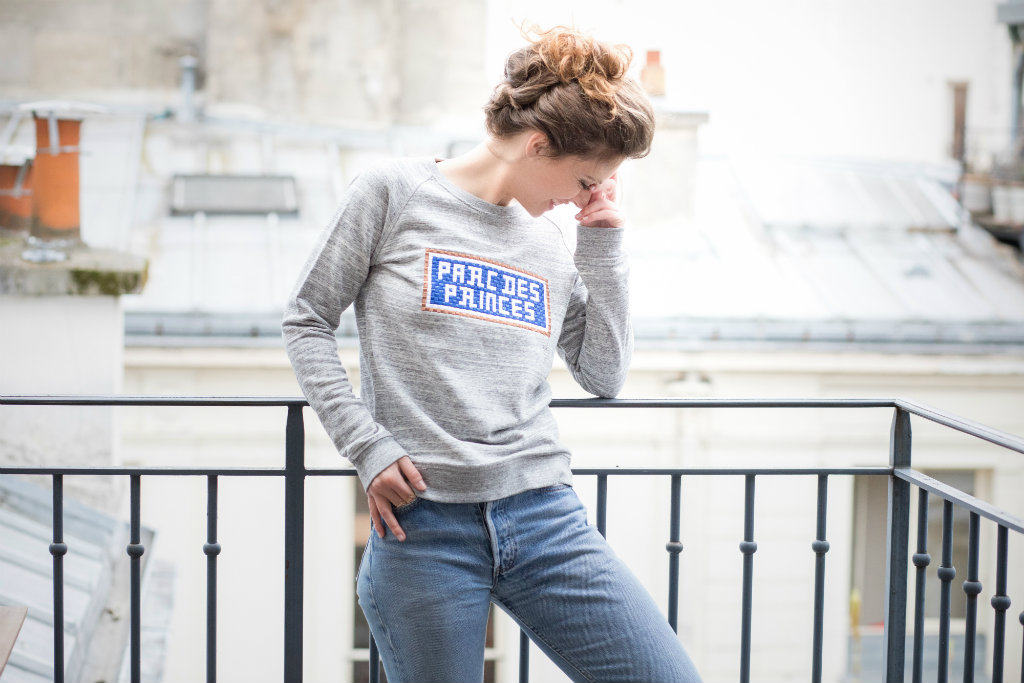 Le Bijou Parisien’s sweatshirts.