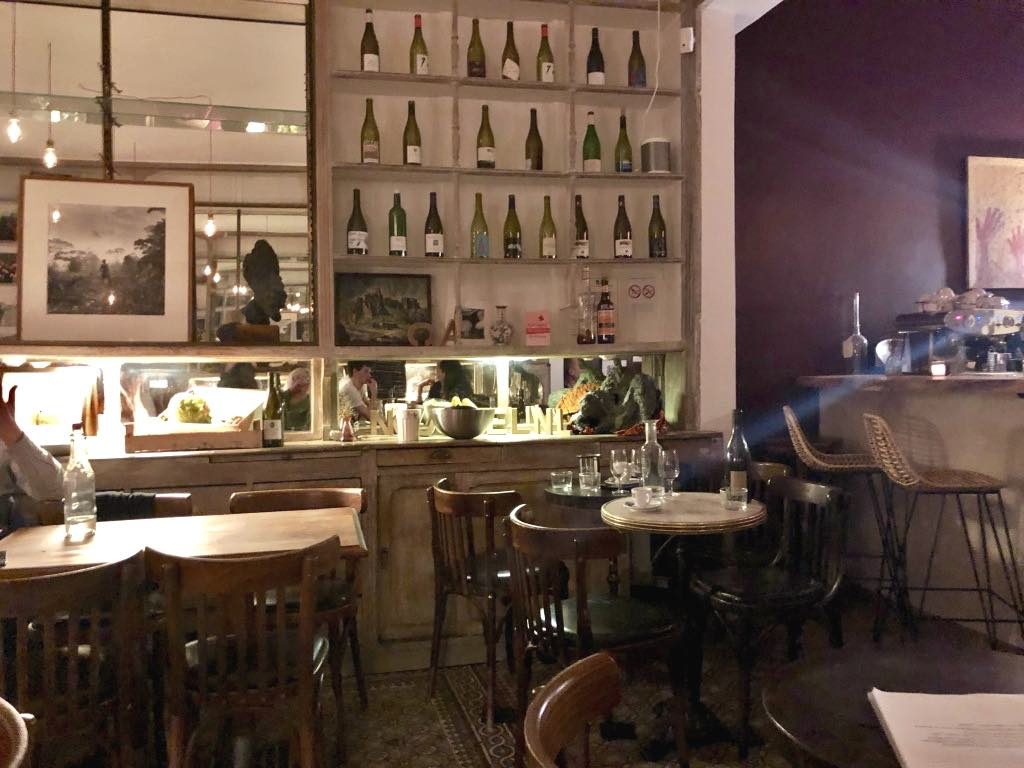 The restaurant Franquette in the 17th arrondissement, Paris