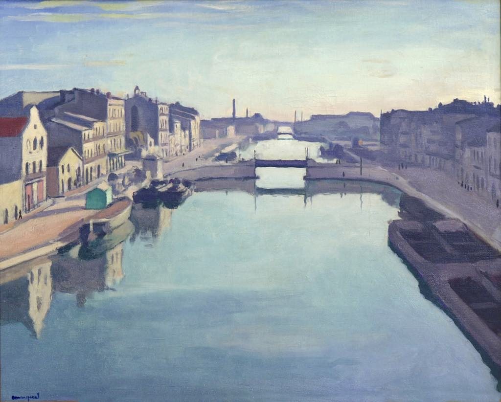 "Sète, Le Canal de Beaucaire" (1924).