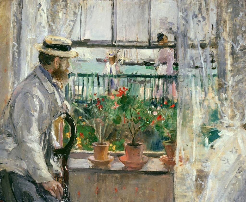 "En Angleterre (Eugène Manet à l’île de Wight)" (1875). © Musée Marmottan Monet, Paris/the Bridgeman Art Library