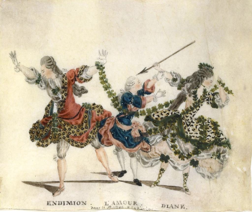 "Endymion" (1773-78),Jean-Louis Fesch. BnF, Musique, Bibliothèque-Musée de lOpéra