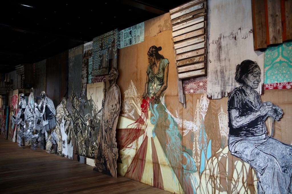 "Time Capsule" by Swoon. © Fluctuart