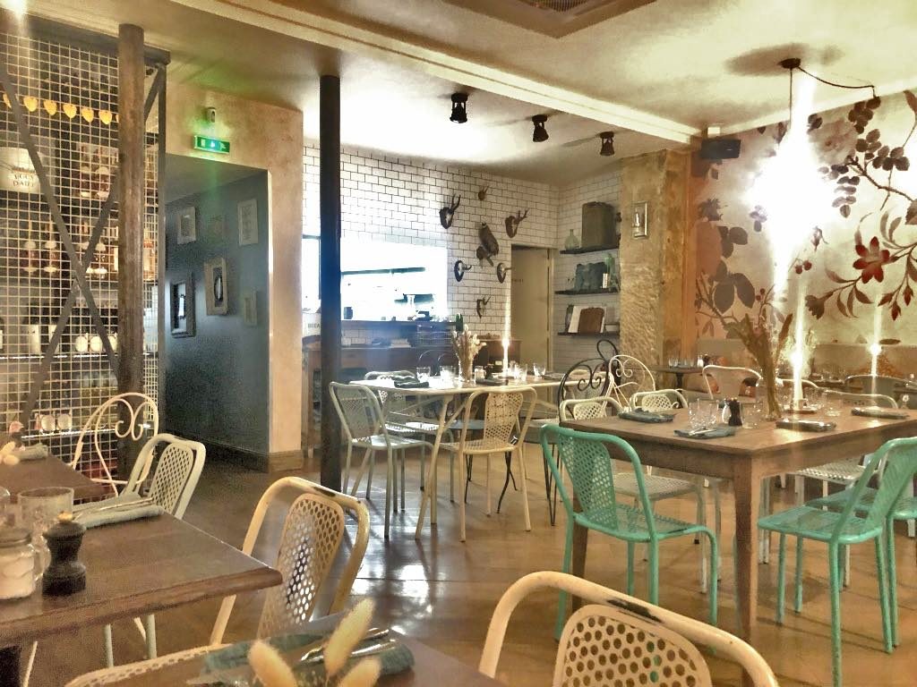 The American-influenced restaurant Georgia, in Paris’s 10th arrondissement.