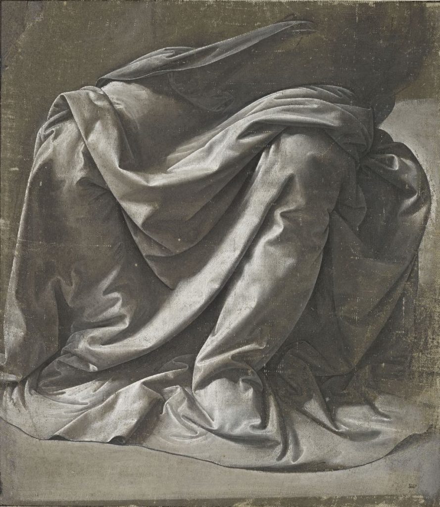 "Drapery for a Seated Figure" (c. 1475-82). © RMN-Grand Palais (Musée du Louvre)/Michel Urtado