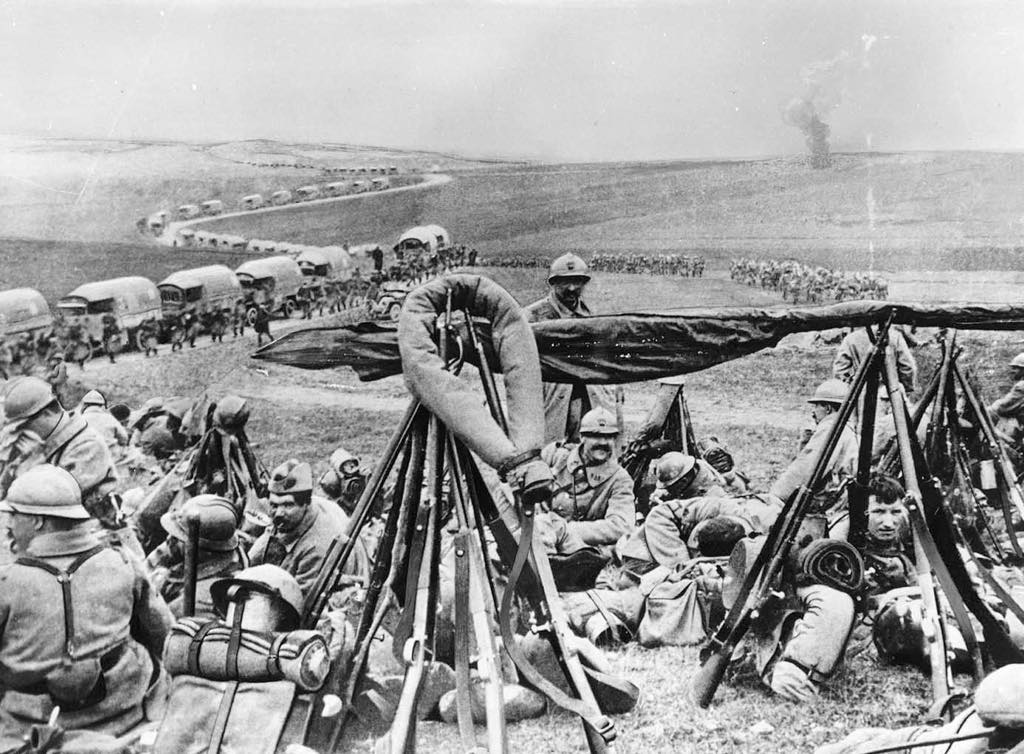 Scene from the Battle of Verdun. Collection Mémorial de Verdun