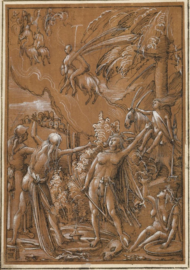"Departure for the Sabbath" (1506), by Albrecht Altdorfer. © Paris, RMN-Grand Palais (Musée du Louvre)/Michel Urtado