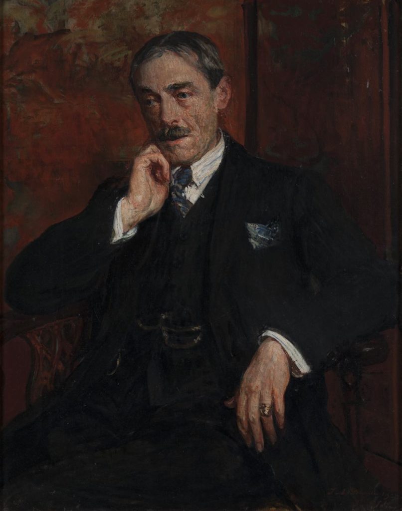 "Portrait of Paul Valéry" (1923), by Jacques-Émile Blanche. © Agence Albatros/Réunion des Musées Métropolitains Rouen Normandie