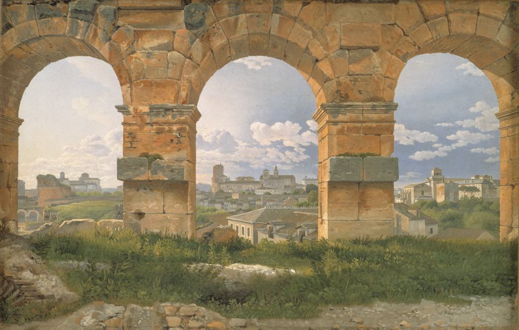 "View through Three Arches of the Third Story of the Colosseum" (1815), by Christoffer Wilhelm Eckersberg. © SMK Photo/Jakob Skou-Hansen