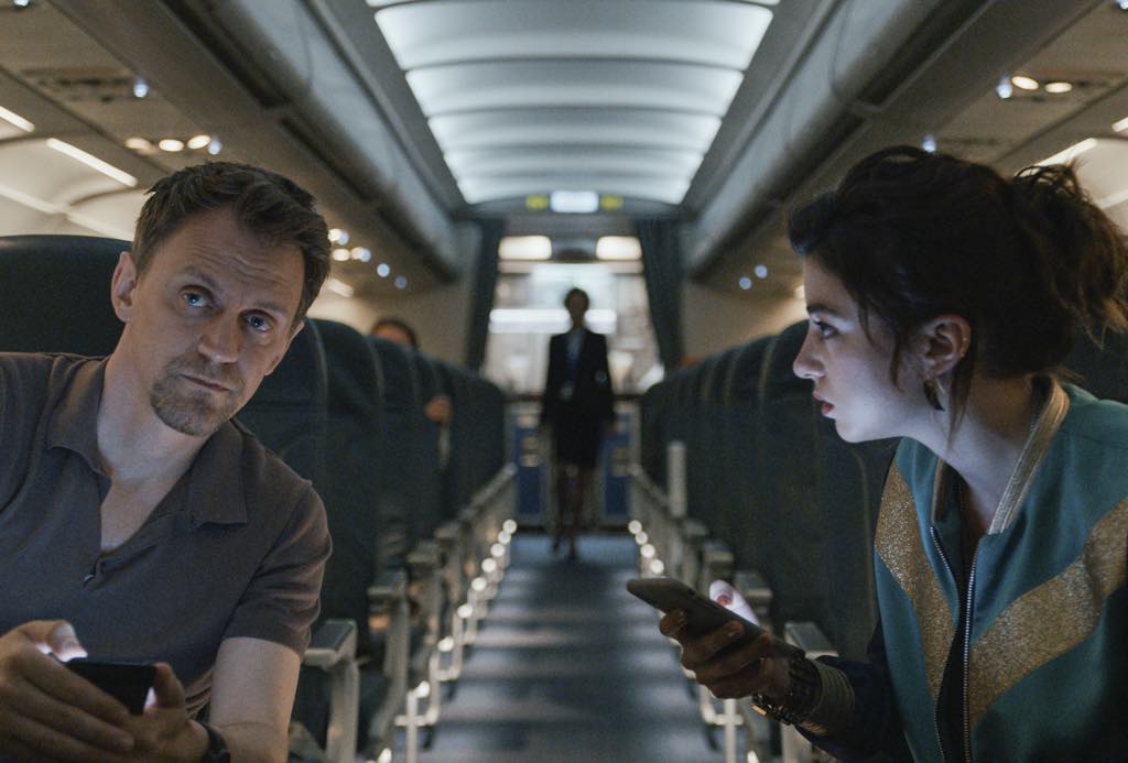 Passengers on a neverending nocturnal flight in the Netflix series Into the Night.