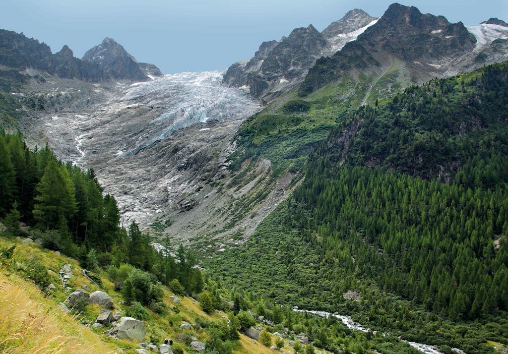 The Trient Glacier in 2010. © Hilaire Dumoulin and Nicolas Crispini