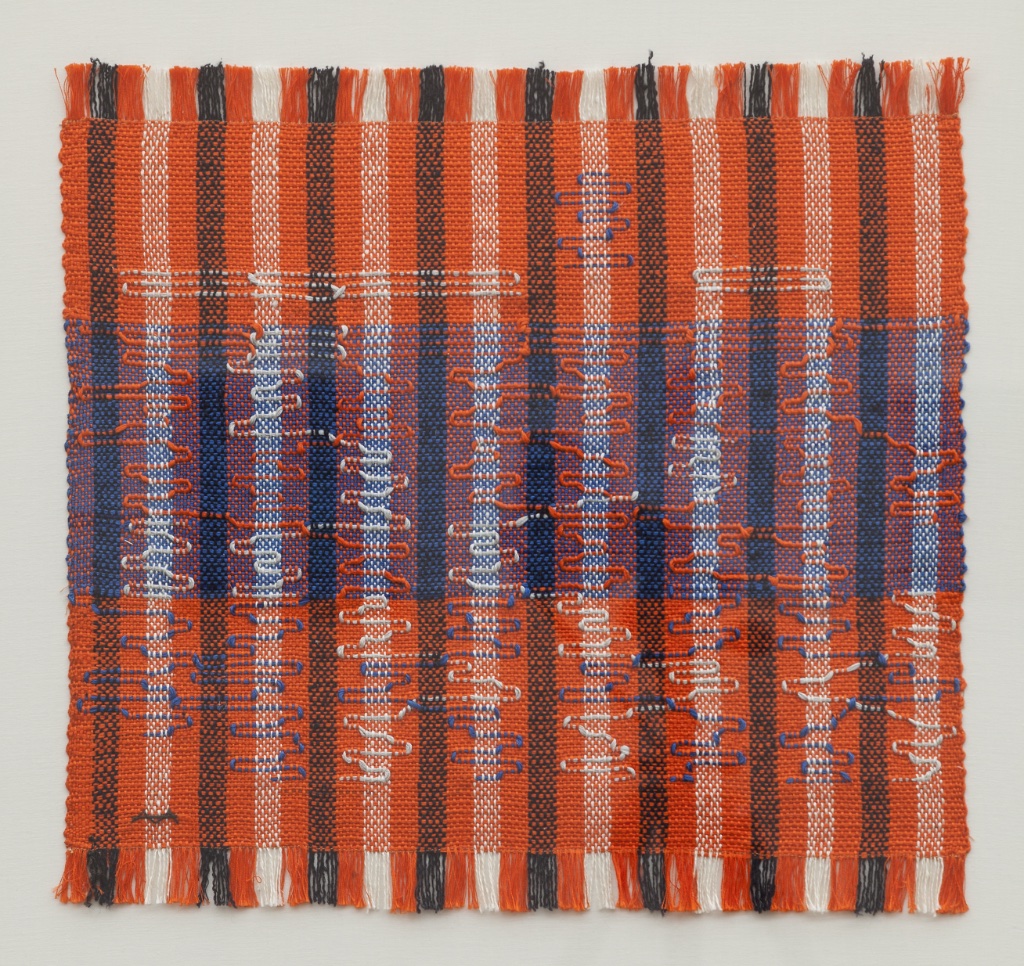 "Intersecting" (1962), by Anni Albers. © 2021 The Josef and Anni Albers Foundation/Artists Rights Society (ARS), NewYork/ADAGP, Paris 2021