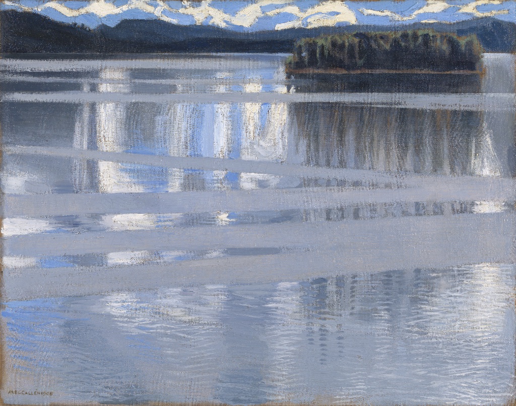 "Lake Keitele" (1905), by Akseli Gallen-Kallela. © The National Gallery, London, 2021