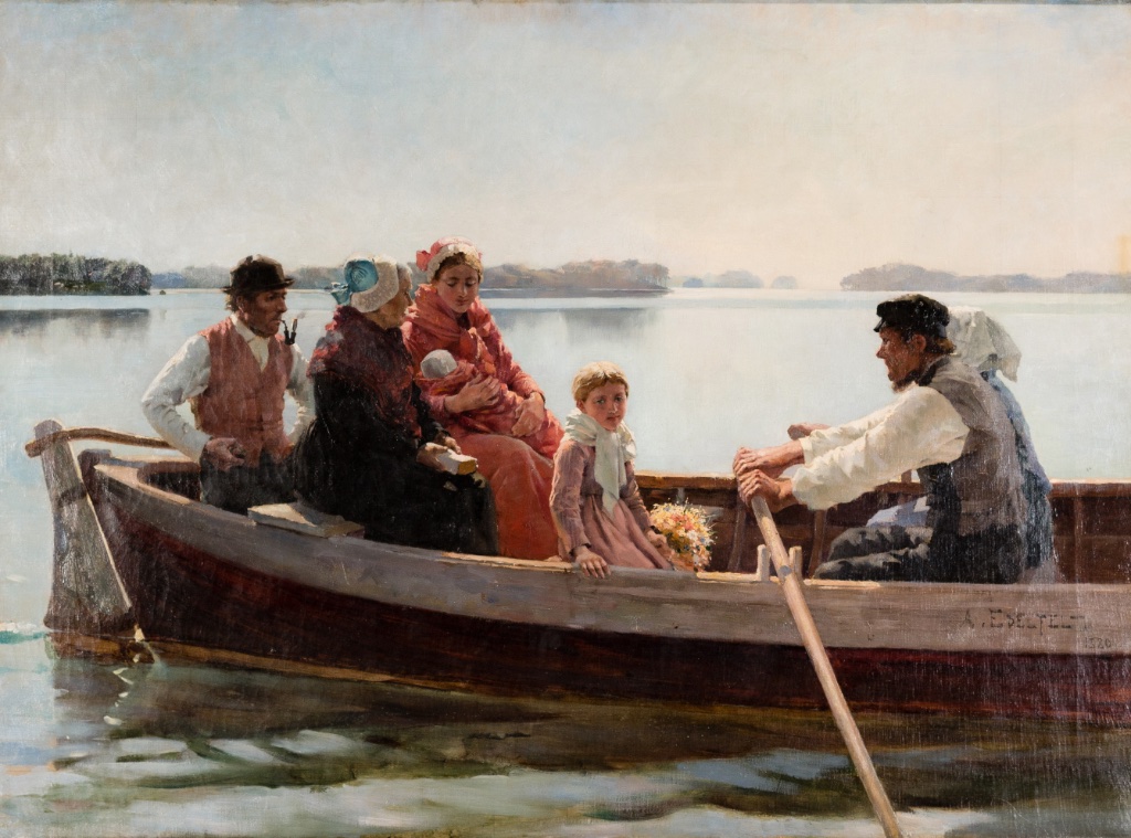 “Going to the Christening” (1880), by Albert Edelfelt. Private collection. © Stockholms Auktionsvork/Helsinki