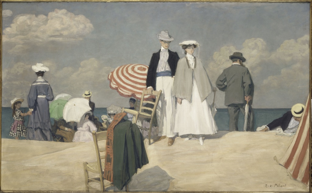 "La Plage de Cabourg" (1910), by René François Xavier Prinet, © Rmn – Grand Palais (Musée d’Orsay) Hervé Lewandowski